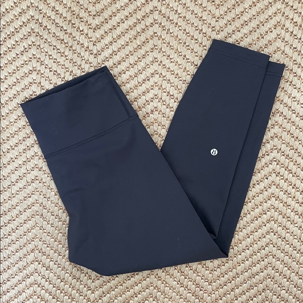 Lululemon - Classic Ankle Yoga Leggings - Navy - 12
